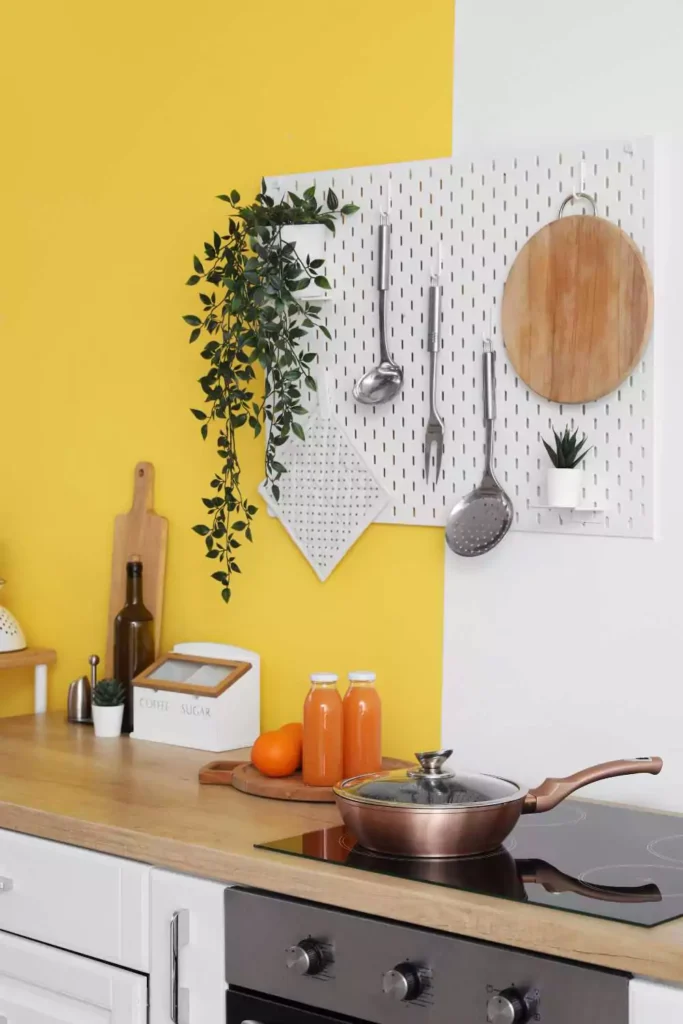 Use Pegboards for Vertical Storage