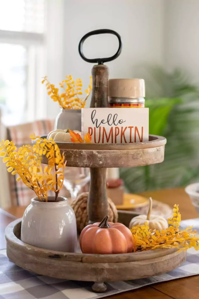 Use Tiered Trays to Stack Smartly