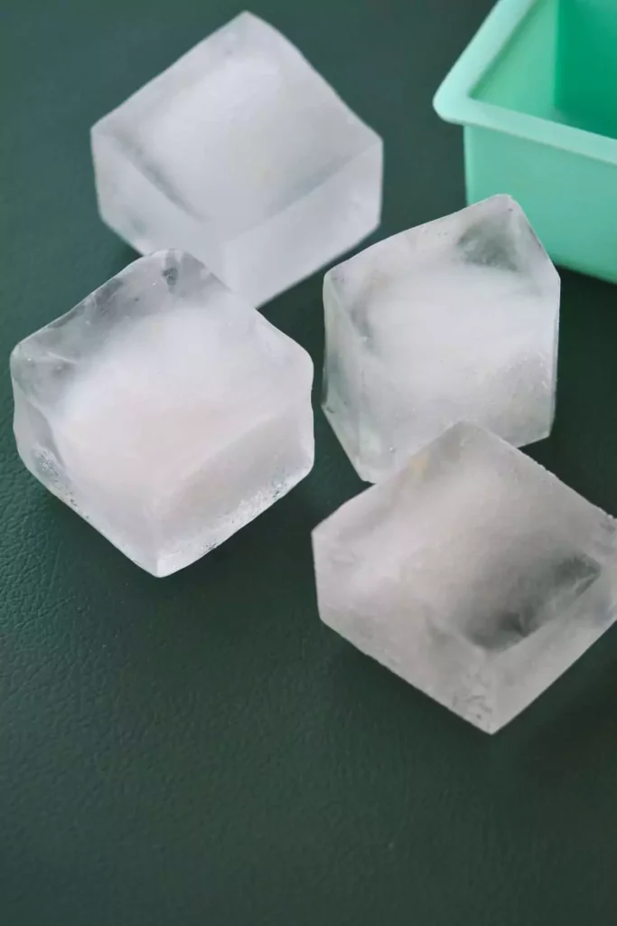Vinegar Ice Cubes for Garbage Disposals
