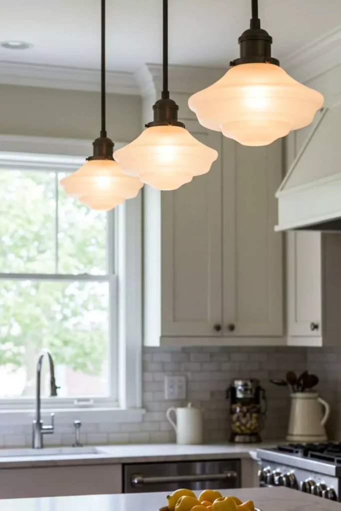 Vintage Schoolhouse Lights That Never Go Out of Style