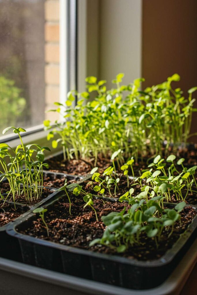 Windowsill Seedling Tray