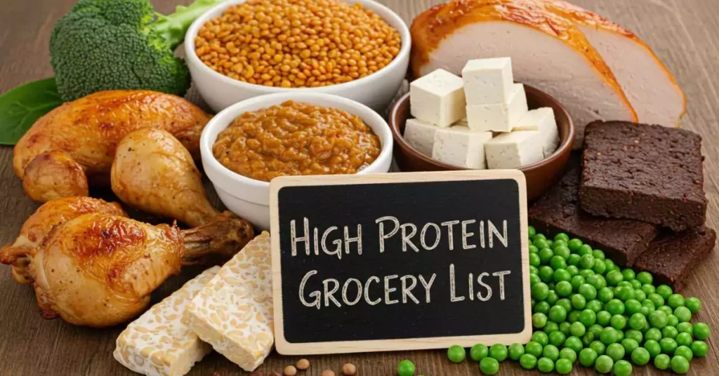 High Protein Grocery List