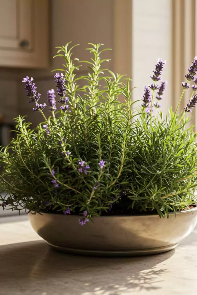 Kitchen Island Planter Centerpiece