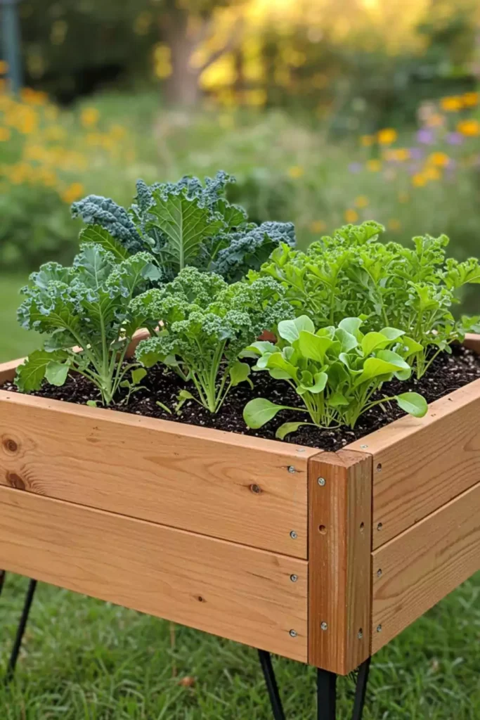 Raised Bed on a Mini Stand
