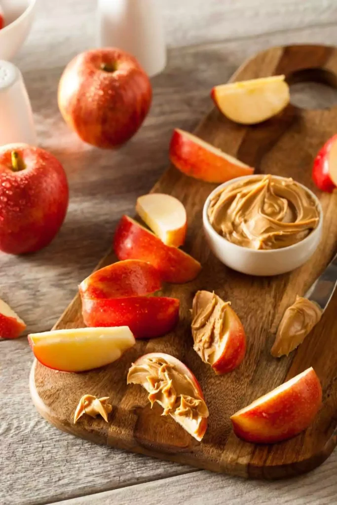 Apple Slices with Almond Butter