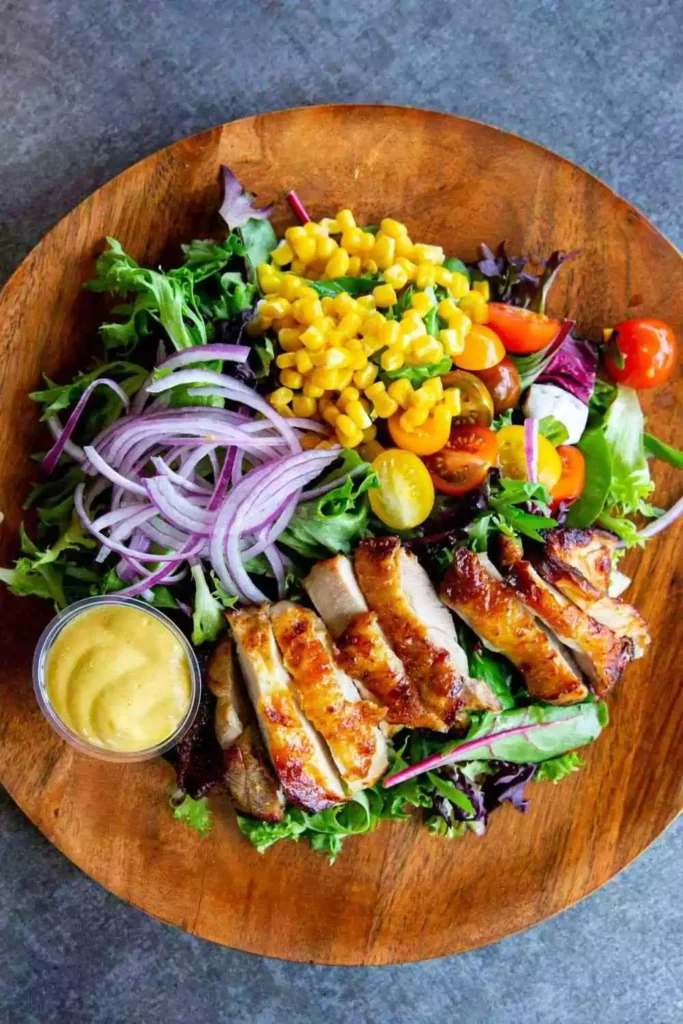 BBQ Chicken Ranch Salad
