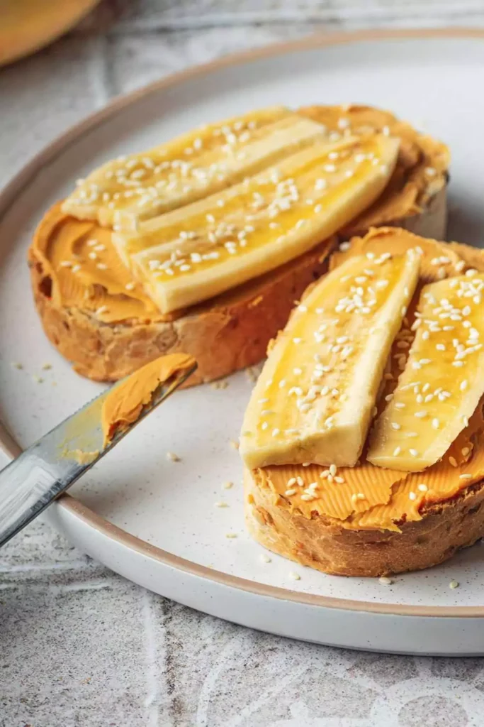 Banana Peanut Butter Toast