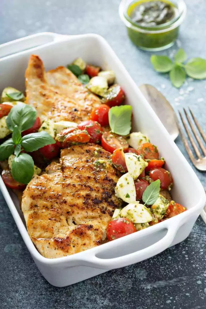 Caprese Chicken Salad