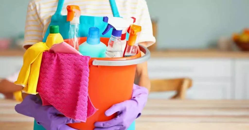 cleaning supplies list