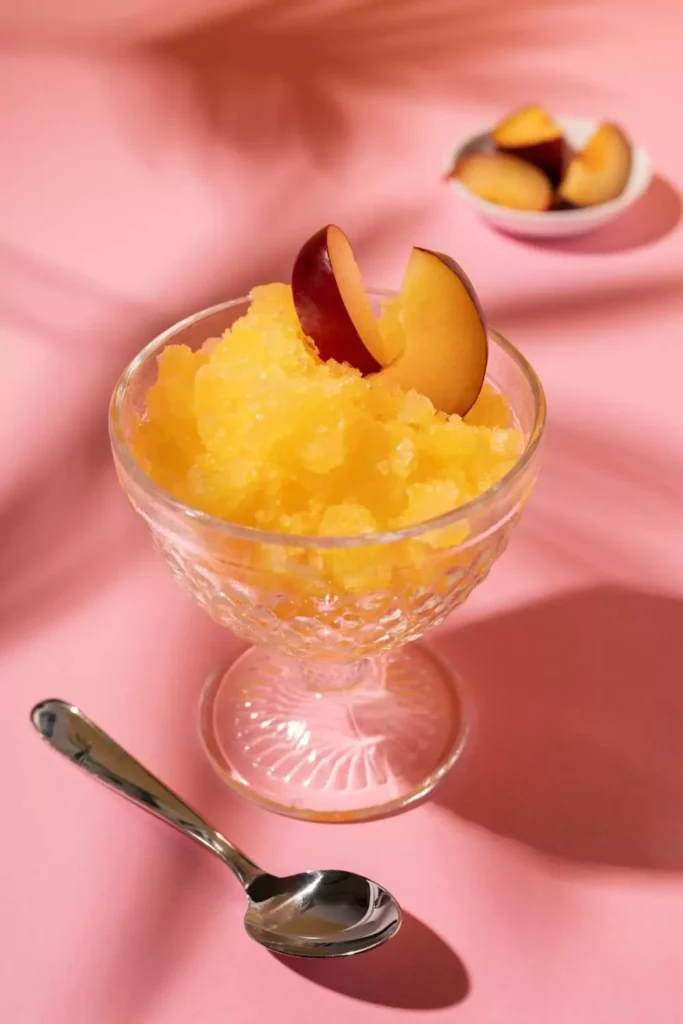  Fresh Nectarine Sorbet