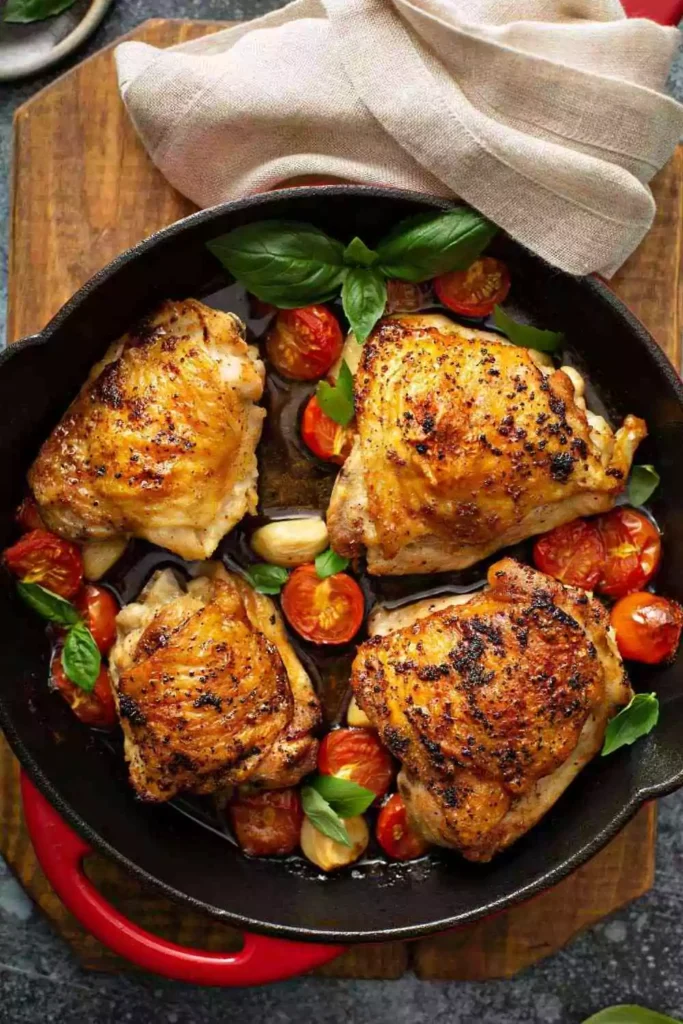Honey Garlic Chicken Thighs