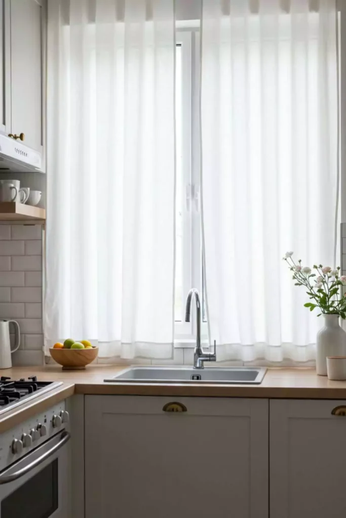 Keep It Breezy with Sheer Linen Curtains