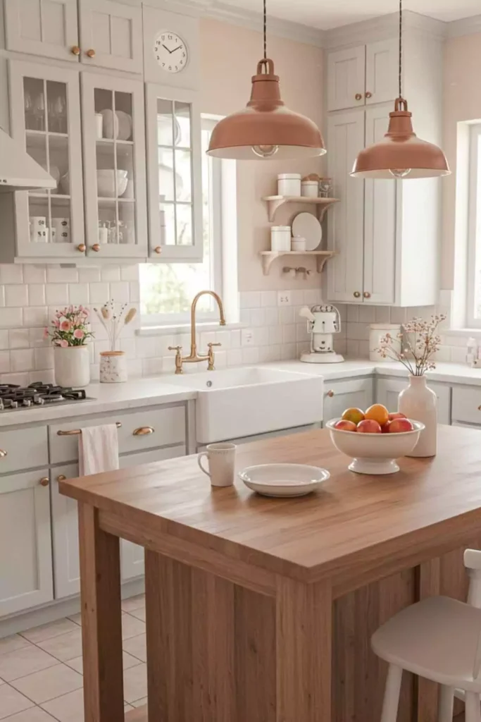 Keep the Kitchen Island Simple but Styled