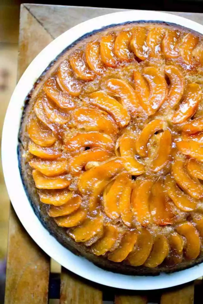 Nectarine Upside-Down Cake