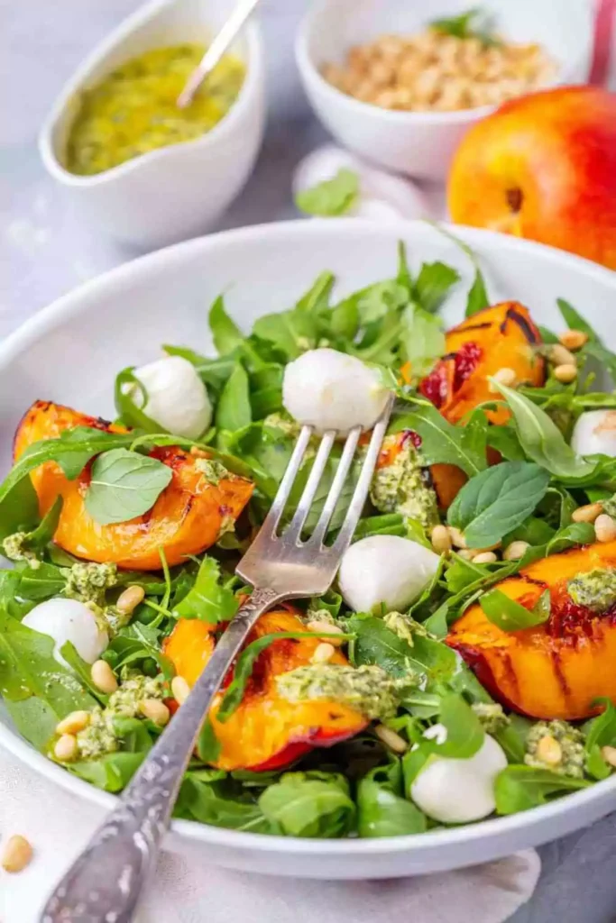  Nectarine and Basil Salad