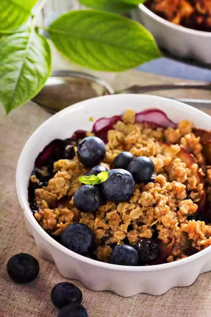 Nectarine and Berry Crumble Recipe