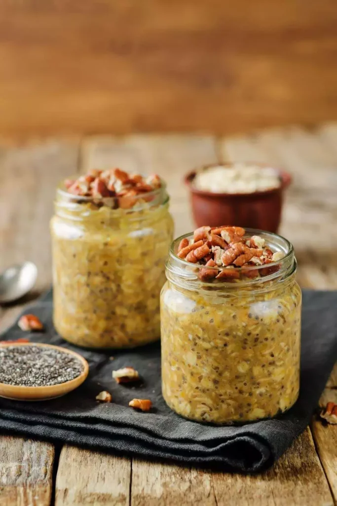 Overnight Oats with Almond Butter