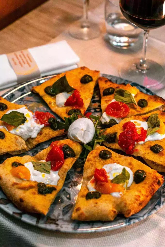 Tomato Pie with Feta and Olives