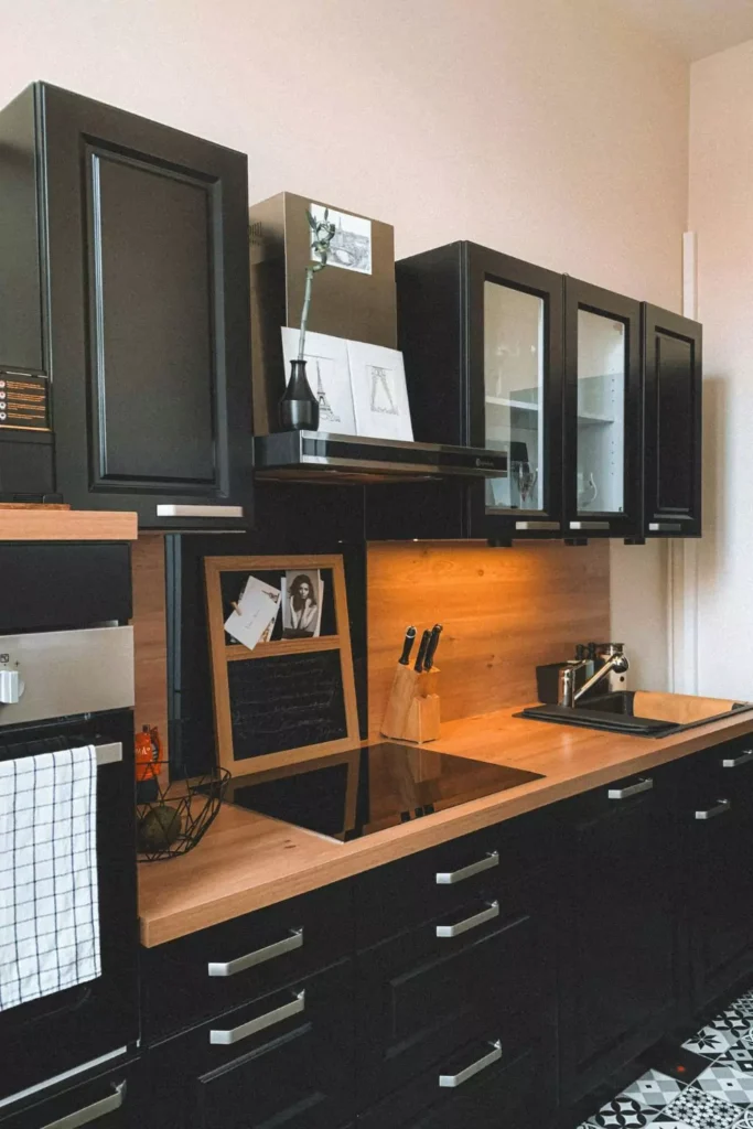 Try Wood Looking Countertops Kitchen for a Softer Touch