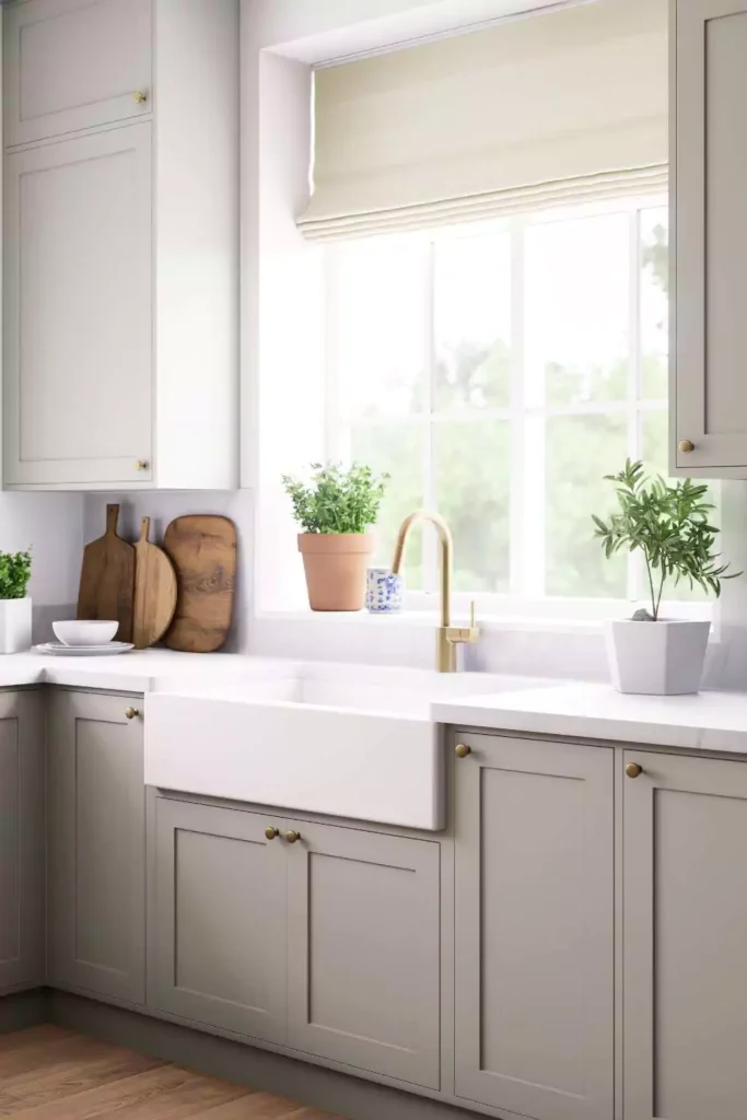 Try a Neutral Roman Shade