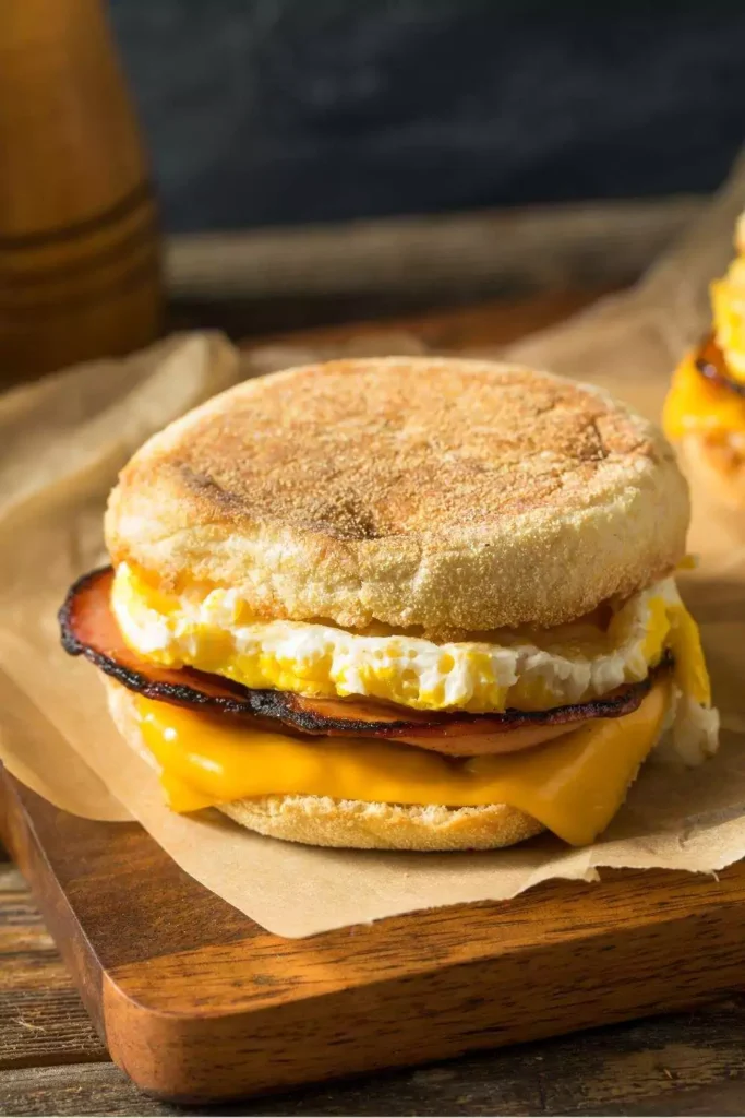 Whole Wheat English Muffin with Turkey Sausage