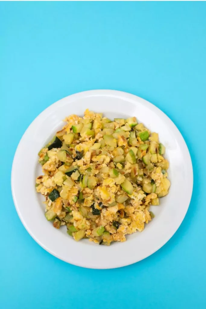 Zucchini & Egg Scramble
